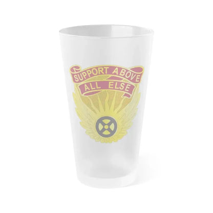 1106 Aviation Group (U.S. Army) Frosted Pint Glass 16oz Default Title - Go Mug Yourself