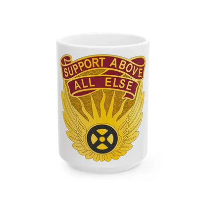 1106 Aviation Group (U.S. Army) White Coffee Mug 15oz - Go Mug Yourself
