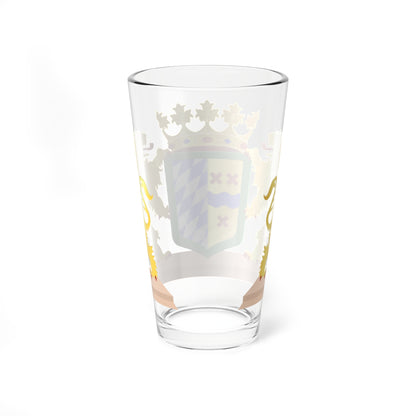 Hoeksche Waard wapen (Netherlands) (Coat of Arms) Pint Glass 16oz