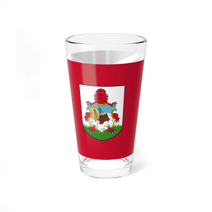 Flag of Bermuda (United Kingdom) Pint Glass 16oz
