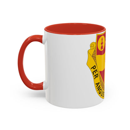 218th Field Artillery Regiment (U.S. Army) Accent Coffee Mug