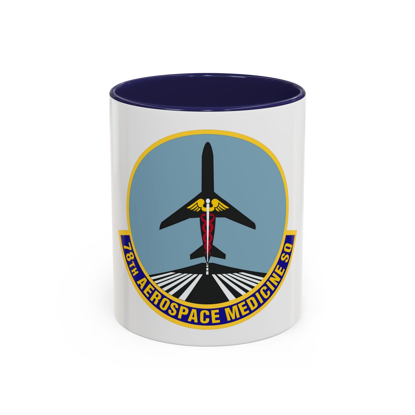 78th Aerospace Medicine Squadron (U.S. Air Force) Accent Coffee Mug