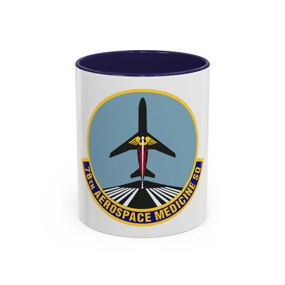 78th Aerospace Medicine Squadron (U.S. Air Force) Accent Coffee Mug