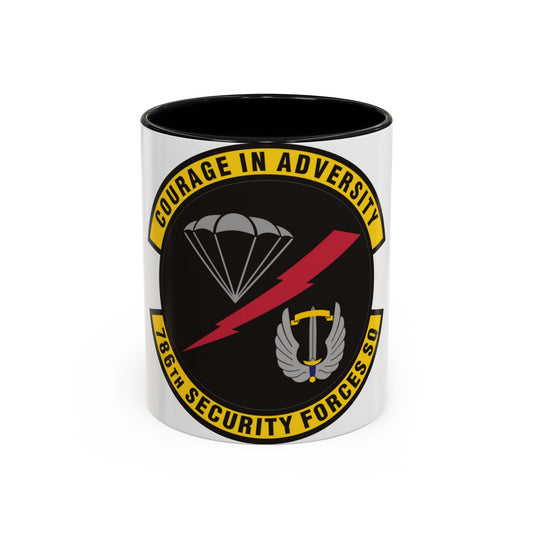 786th Security Forces Squadron (U.S. Air Force) Accent Coffee Mug