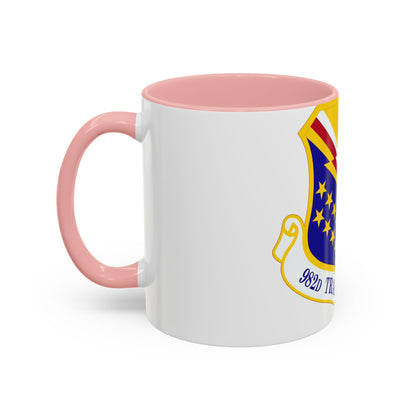 Tasse à café décorative du groupe d'entraînement 982d (US Air Force)