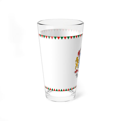 Flag of Hajdusamson (Hungary) Pint Glass 16oz