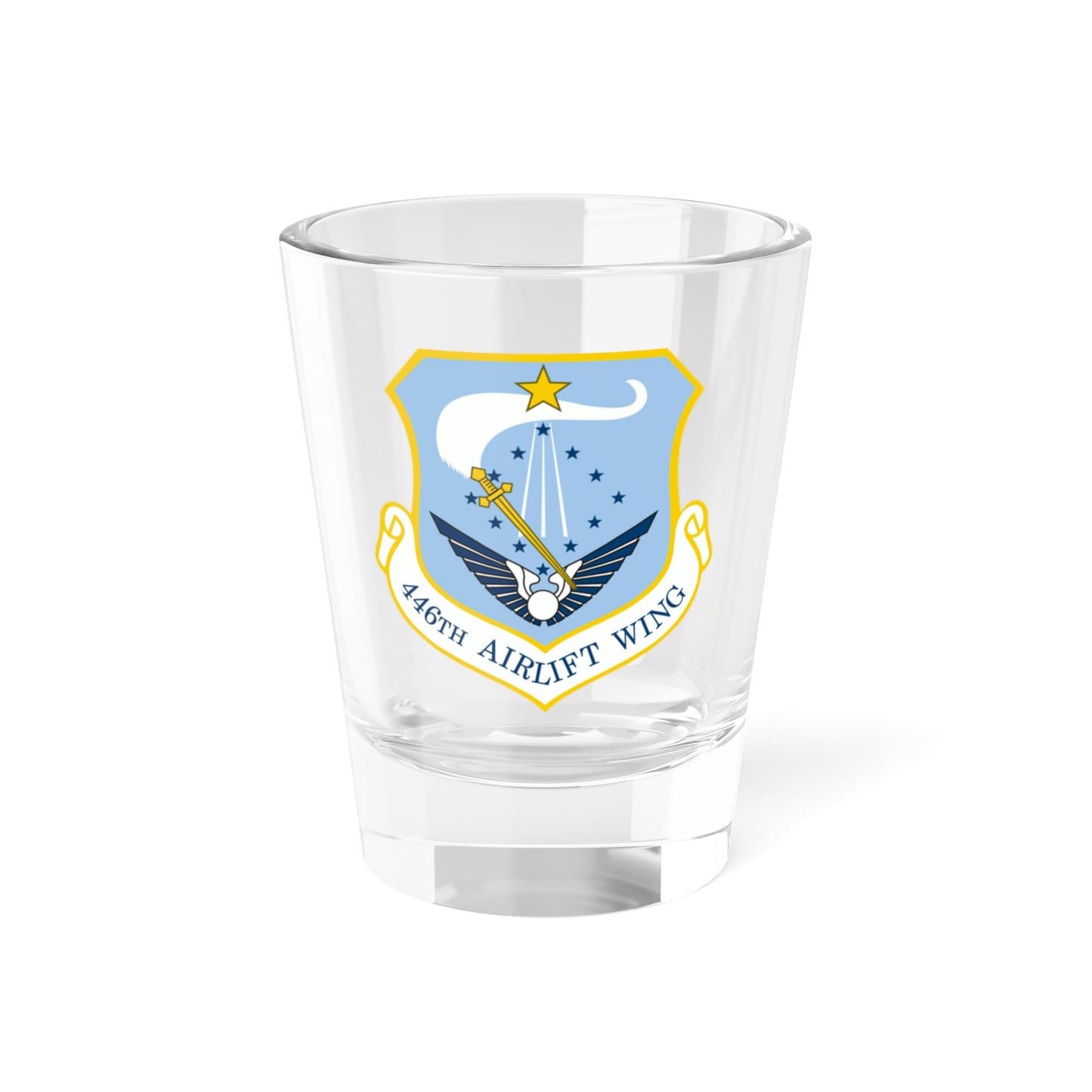 446th Airlift Wing (U.S. Air Force) Shot Glass 1.5oz