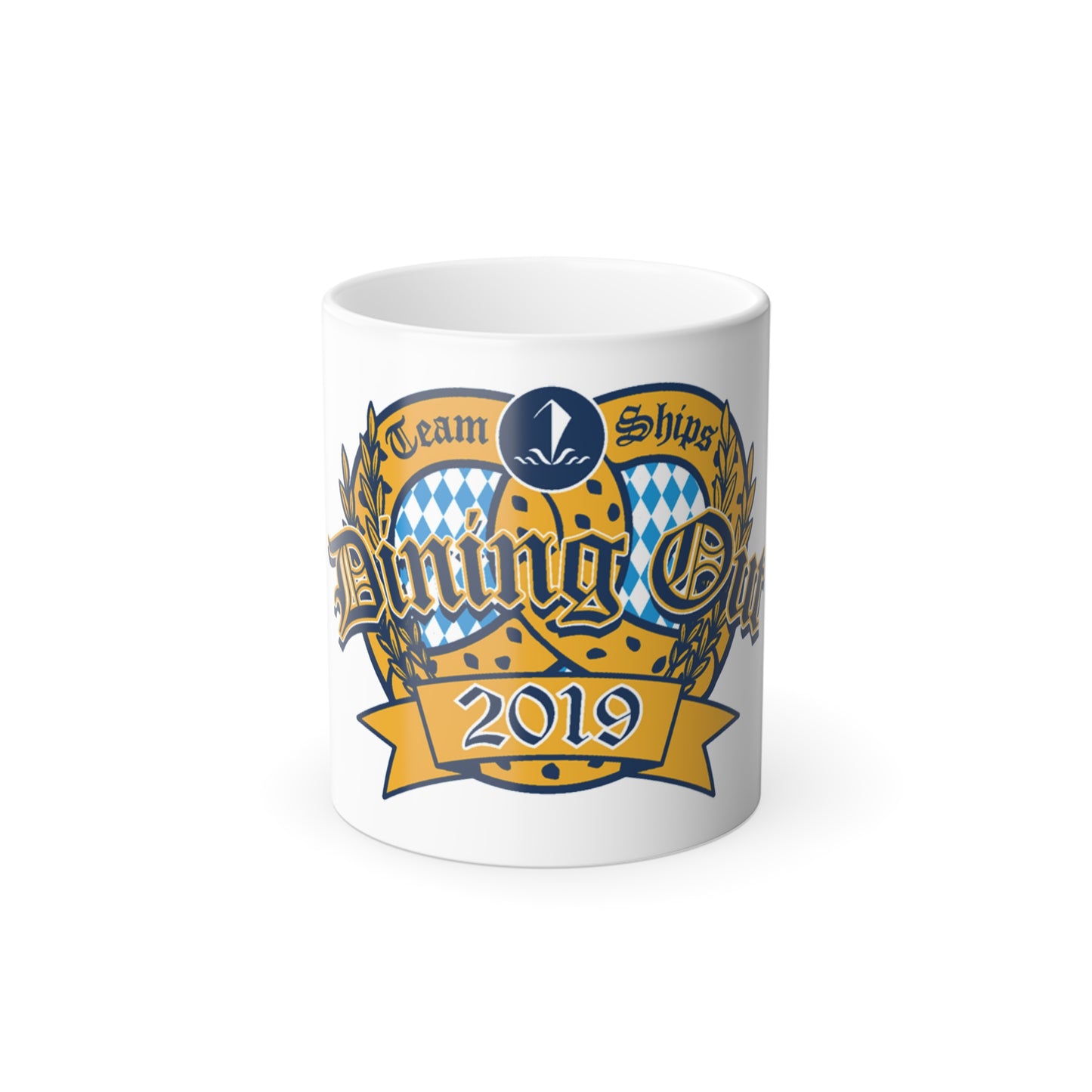 Team Ships Dining Out 2019 (U.S. Navy) Color Changing Mug 11oz