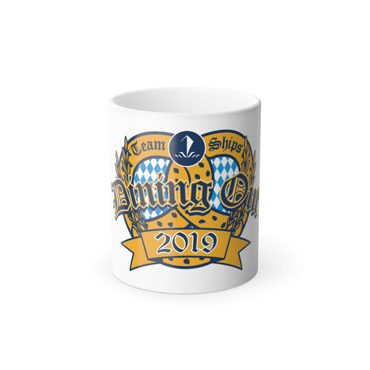 Team Ships Dining Out 2019 (U.S. Navy) Color Changing Mug 11oz