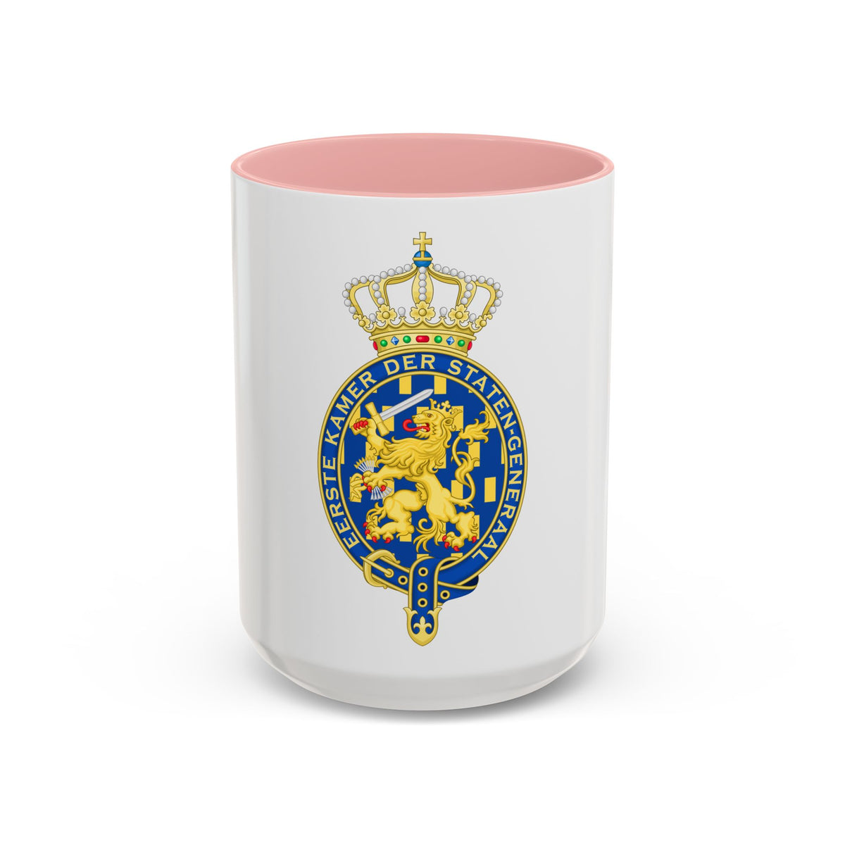 Coat of arms of the Eerste Kamer - Accent Coffee Mug