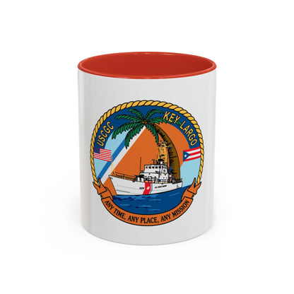USCGC Key Largo WPB 1324 1 (U.S. Coast Guard) Accent Coffee Mug