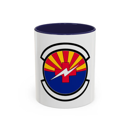 355 Healthcare Operations Squadron ACC (U.S. Air Force) Accent Coffee Mug