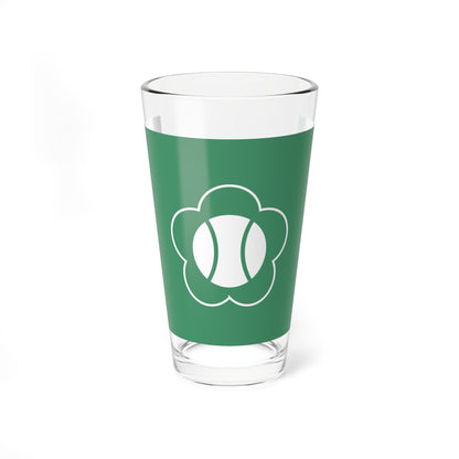 Flag of Komoro Nagano (Japan) Pint Glass 16oz