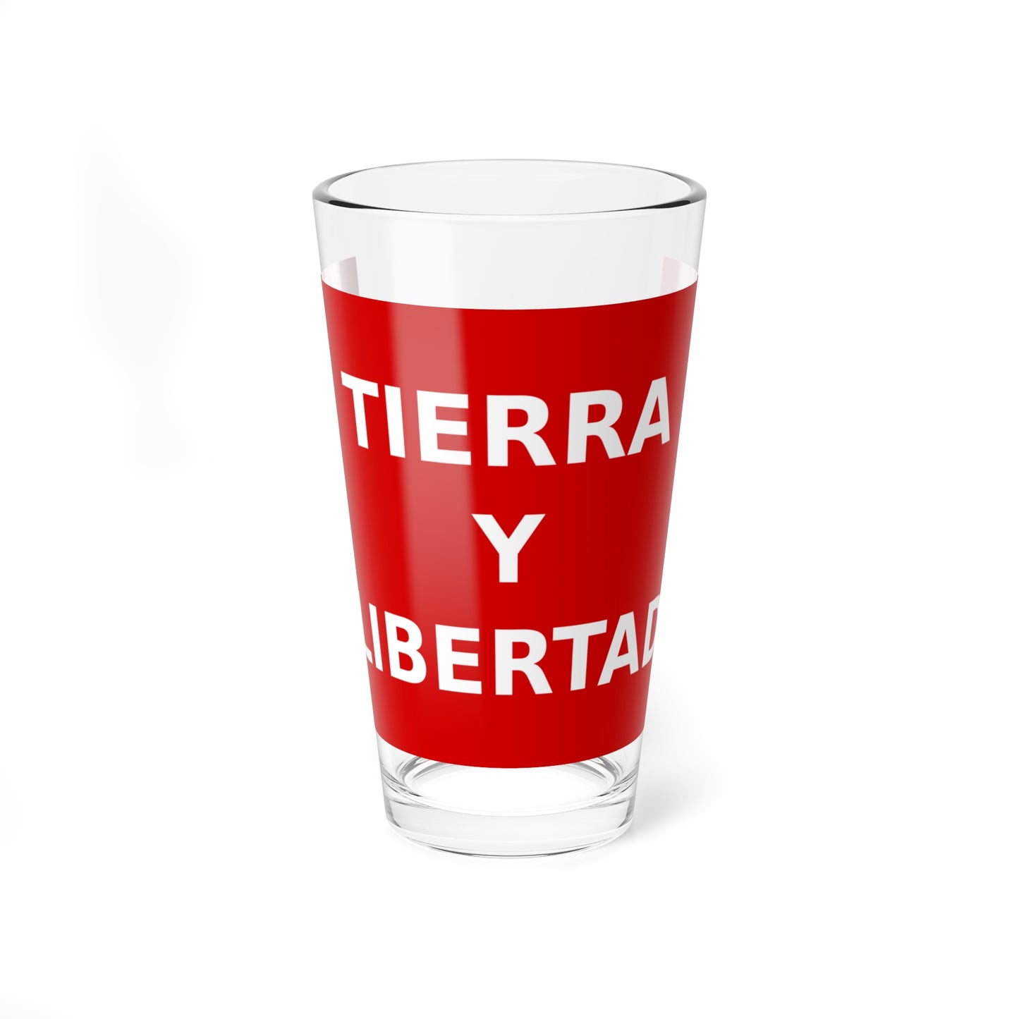 Flag of Partido Liberal Mexicano (Mexico) Pint Glass 16oz