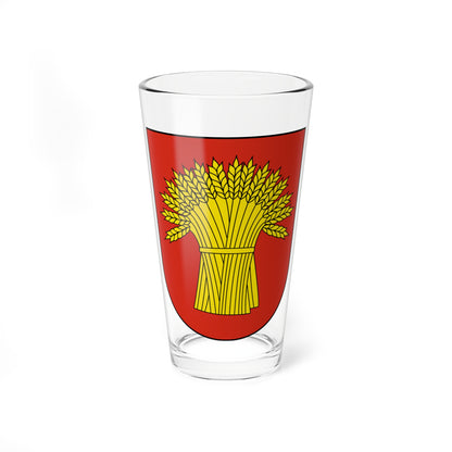 Hombrechtikon-blazon (Switzerland) (Coat of Arms) Pint Glass 16oz