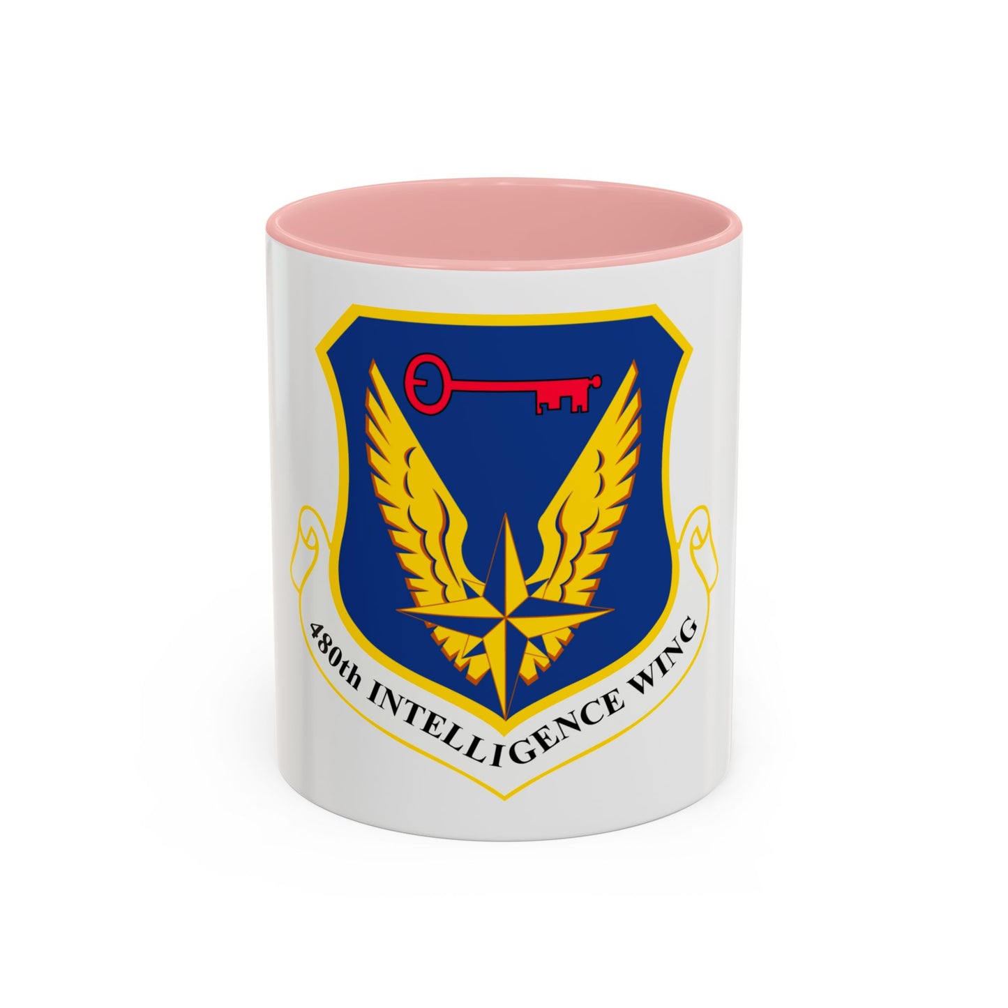480th Intelligence Wing (U.S. Air Force) Accent Coffee Mug