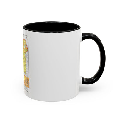 Ireland - A Visitor's Guide (1981) (Map) Accent Coffee Mug