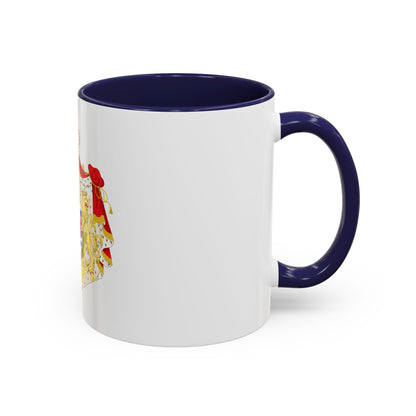 Greater coat of arms of the grand-duchy of Luxembourg 2 - Accent Coffee Mug