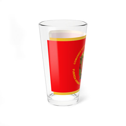 Flag of the Strategic Command Operations Venezuela (Venezuela) Pint Glass 16oz