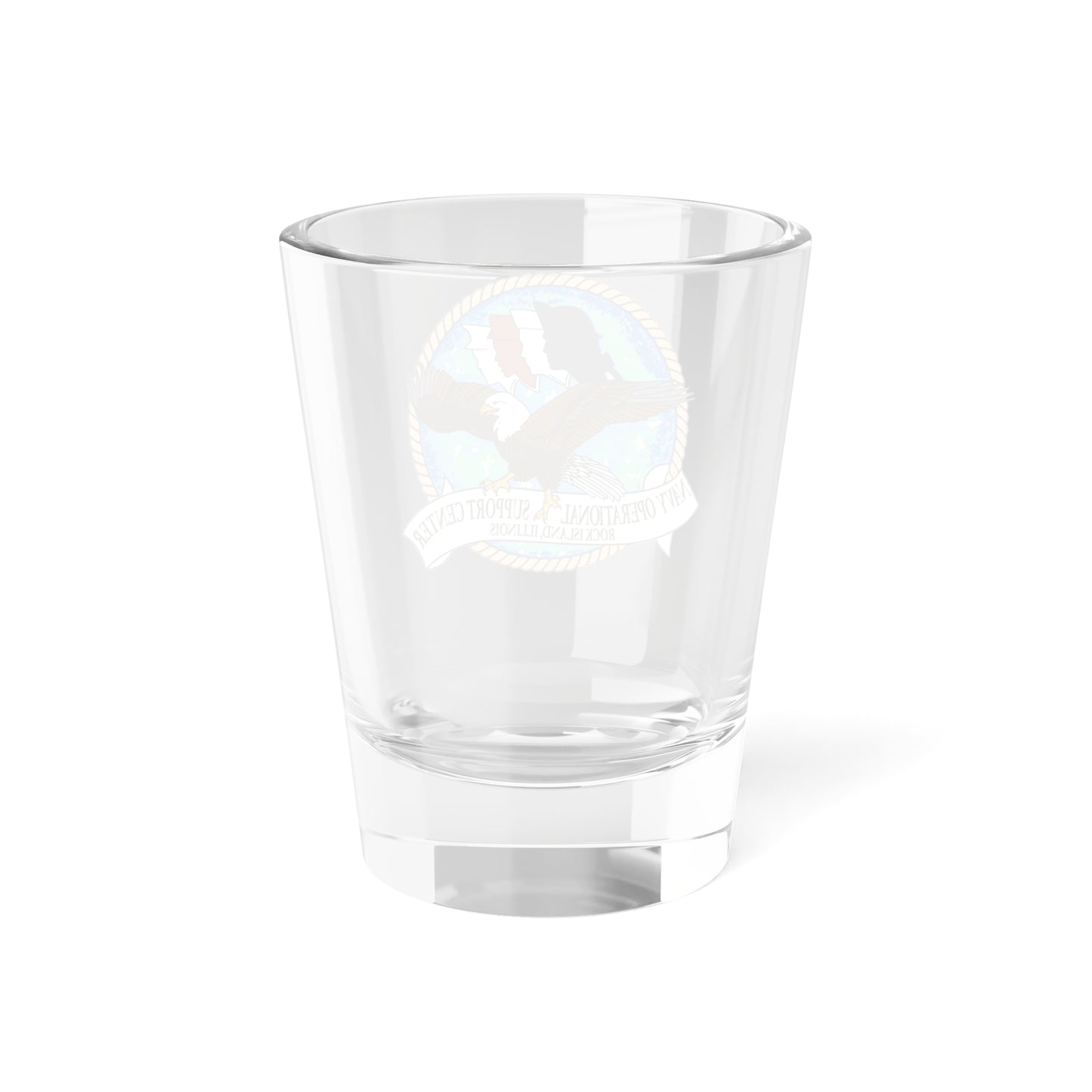 NOSC Rock Island (U.S. Navy) Shot Glass 1.5oz