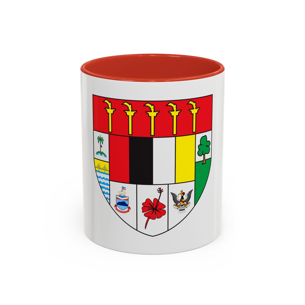 Arms of Malaysia - Accent Coffee Mug