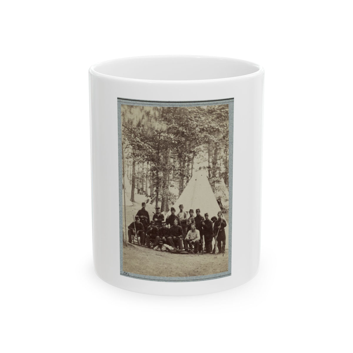 2d Rhode Island Infantry 016 (U.S. Civil War) White Coffee Mug