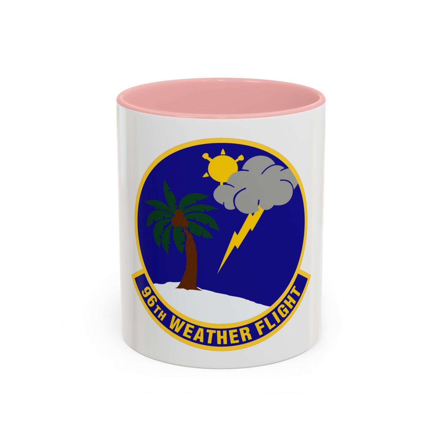 96th Weather Flight (U.S. Air Force) Accent Coffee Mug