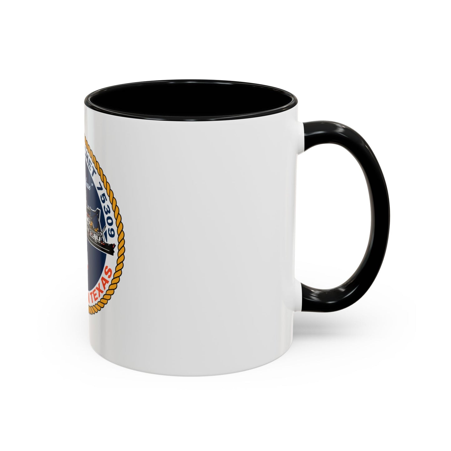 USCGC Hatchet 75309 Galveston TX (U.S. Coast Guard) Accent Coffee Mug