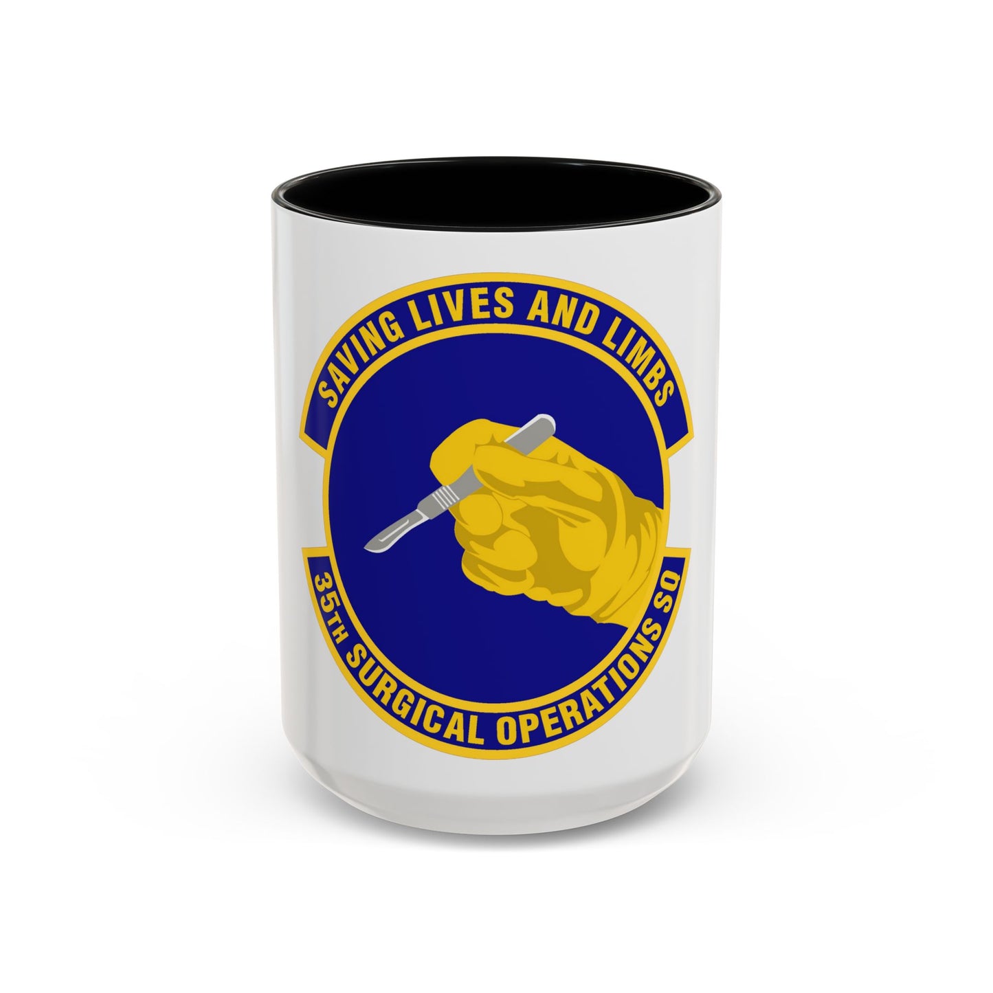 35th Surgical Operations Squadron (U.S. Air Force) Accent Coffee Mug