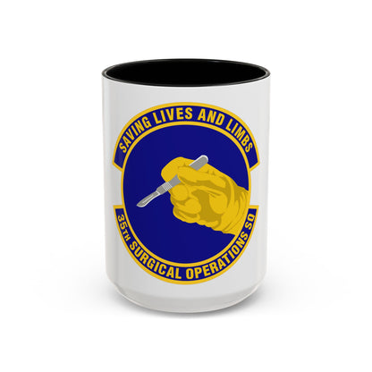 35th Surgical Operations Squadron (U.S. Air Force) Accent Coffee Mug