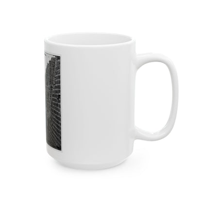 Charleston, S.C. Breach Patched With Gabions On The North Wall Of Fort Sumter (U.S. Civil War) White Coffee Mug