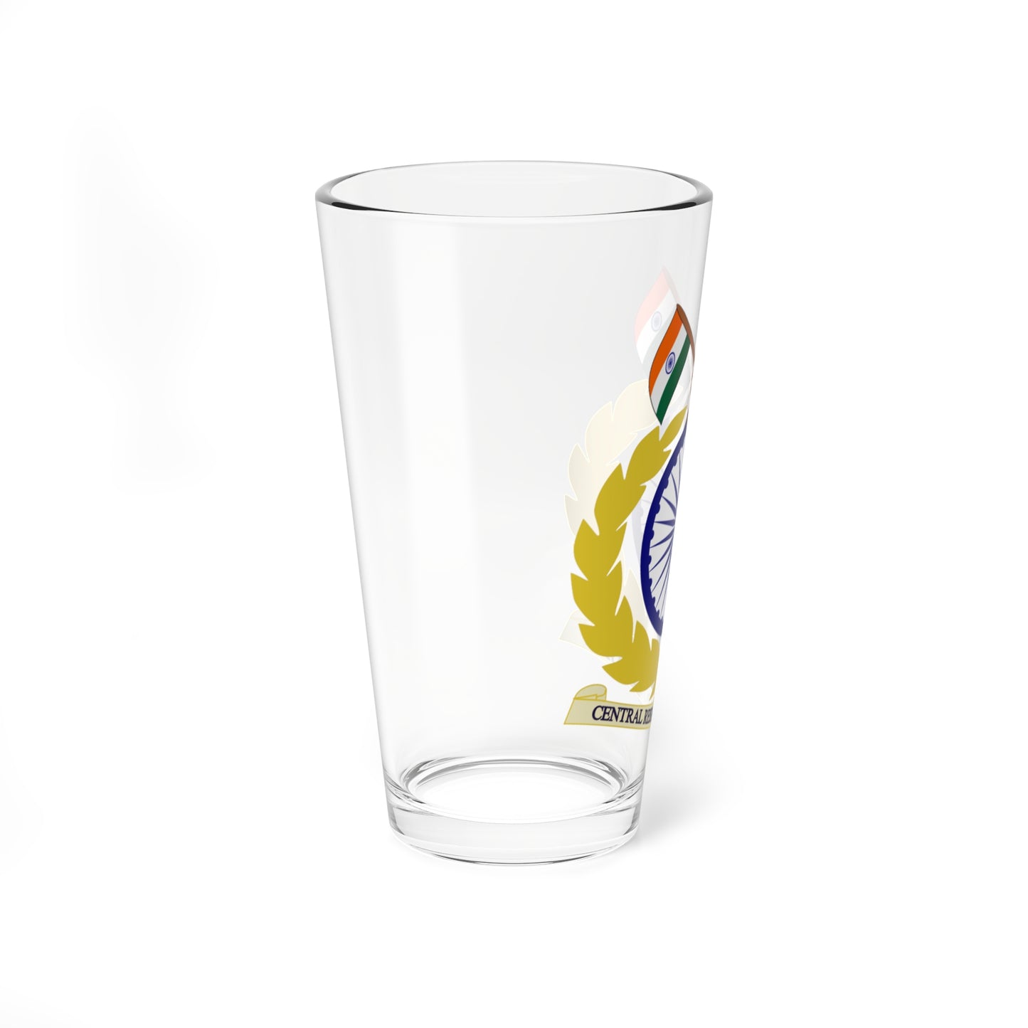 CRPF Logo (India) (Coat of Arms) Pint Glass 16oz