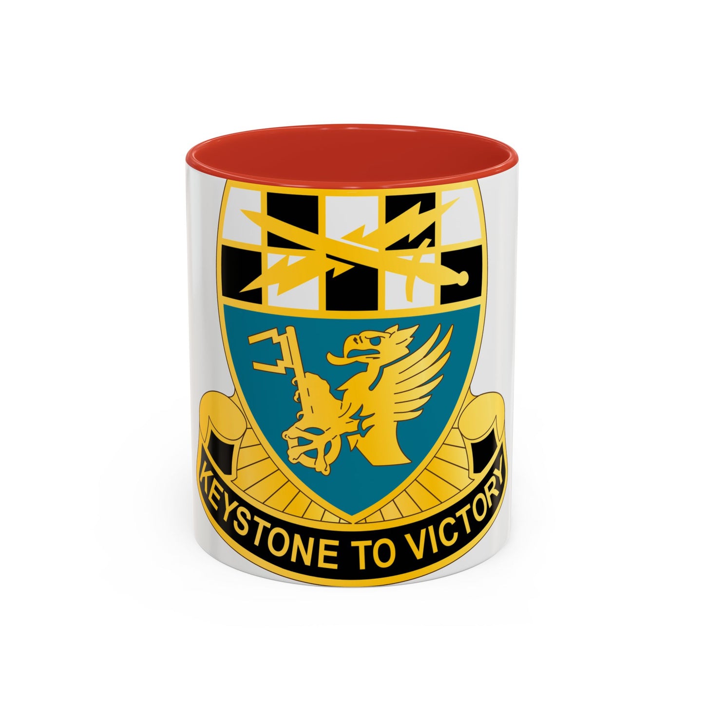 128 Military Intelligence Battalion (U.S. Army) Accent Coffee Mug