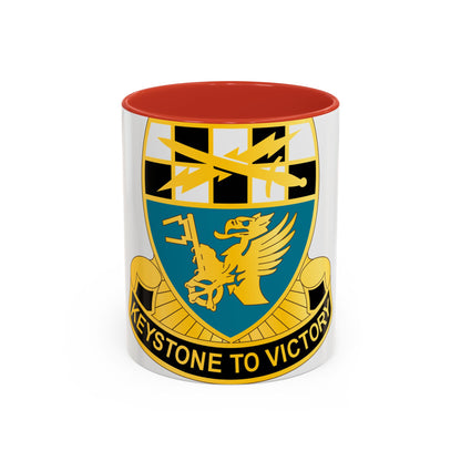 128 Military Intelligence Battalion (U.S. Army) Accent Coffee Mug