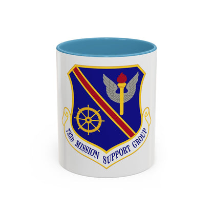 733d Mission Support Group (U.S. Air Force) Accent Coffee Mug