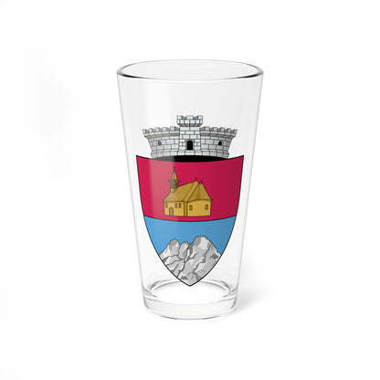 ROU AB Galda de Jos CoA (Oman) (Coat of Arms) Pint Glass 16oz