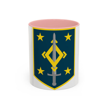 4th Maneuver Enhancement Brigade (U.S. Army) Accent Coffee Mug