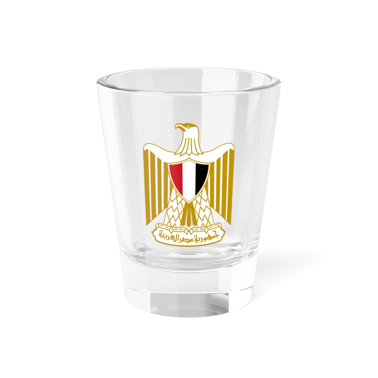 Coat of arms of Egypt (Official) - Shot Glass 1.5oz