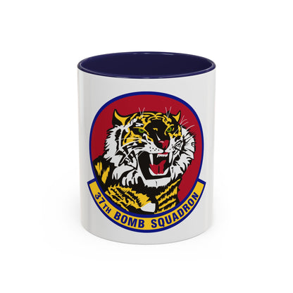 37th Bomb Squadron (U.S. Air Force) Accent Coffee Mug