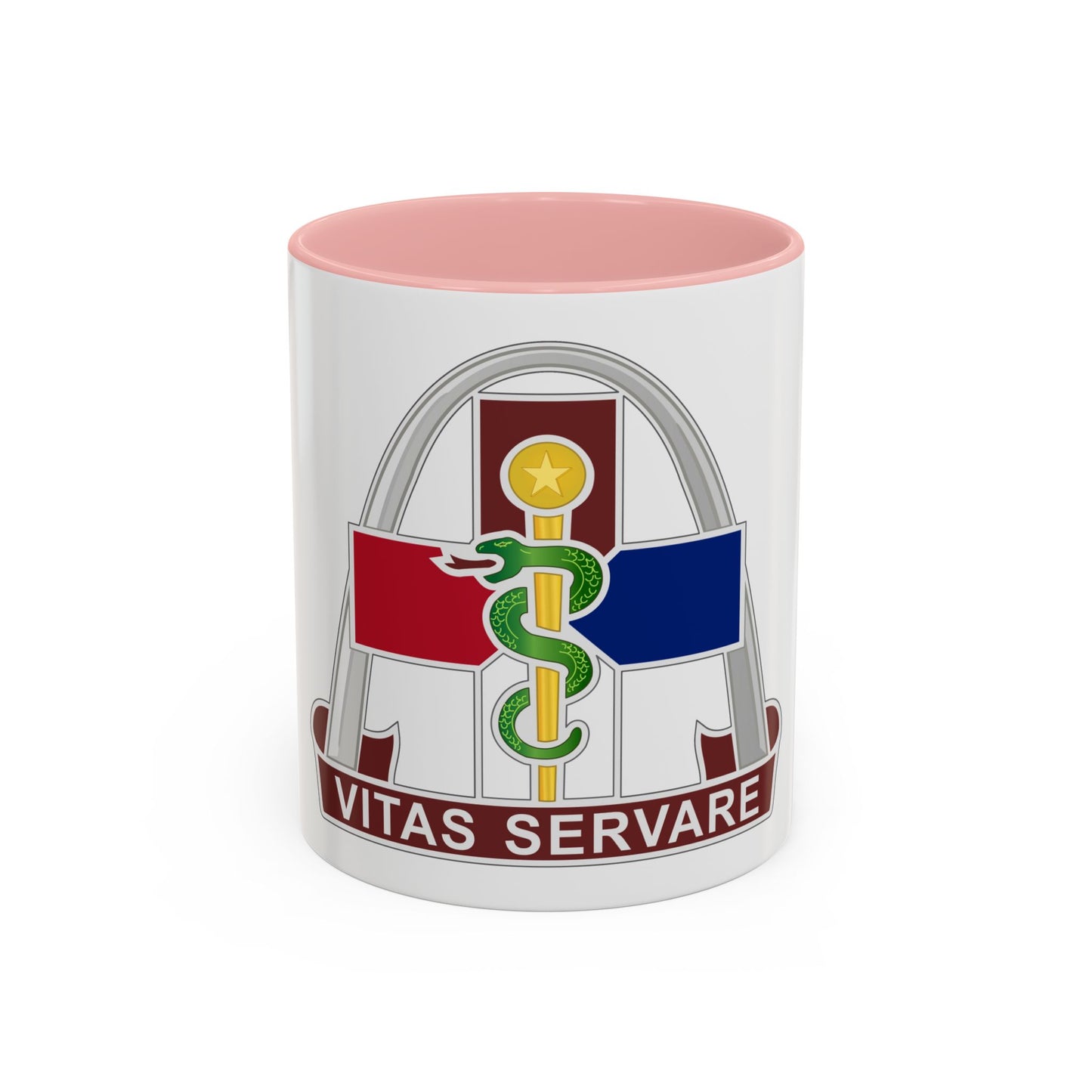 811th Hospital Center (U.S. Army) Accent Coffee Mug