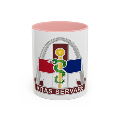 811th Hospital Center (U.S. Army) Accent Coffee Mug
