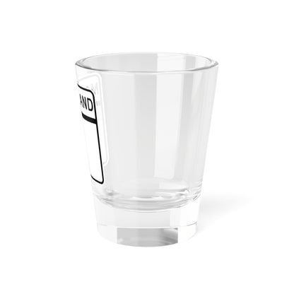 MD Route 1 (Maryland) (Road Sign) Shot Glass 1.5oz