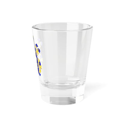 Coat of Arms of Henry Bull (United States) (Coat of Arms) Shot Glass 1.5oz