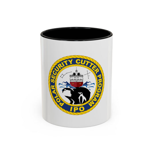 C2495 Polar Security Cutter Program IPO (U.S. Coast Guard) Accent Coffee Mug