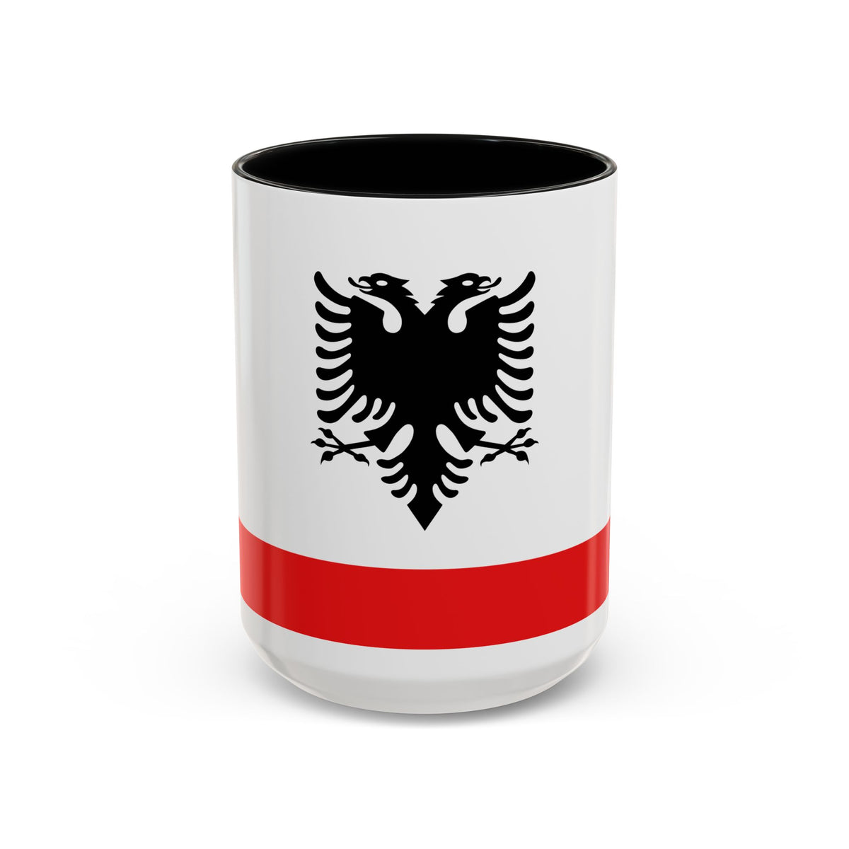 Naval Ensign of Albania - Accent Coffee Mug