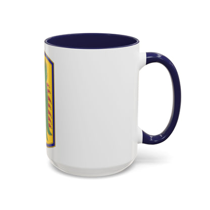 455 Chemical Brigade (U.S. Army) Accent Coffee Mug