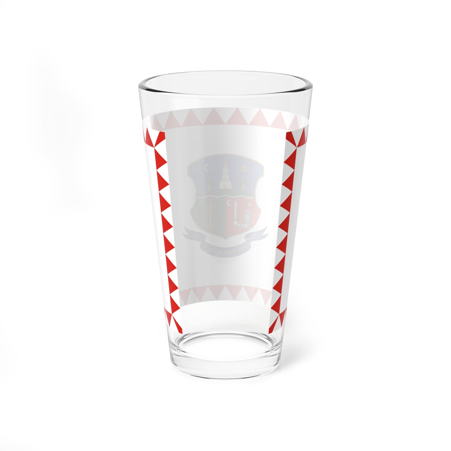 Flag of Perocseny (Hungary) Pint Glass 16oz