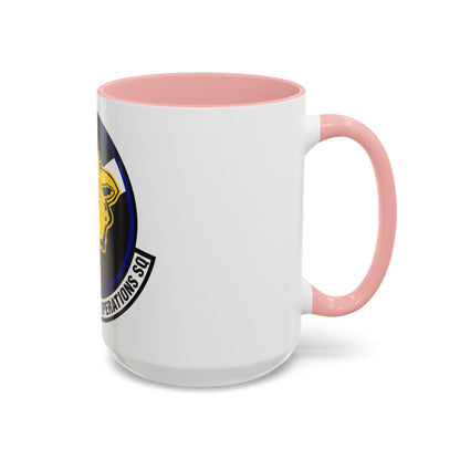 552nd Maintenance Operations Squadron (U.S. Air Force) Accent Coffee Mug