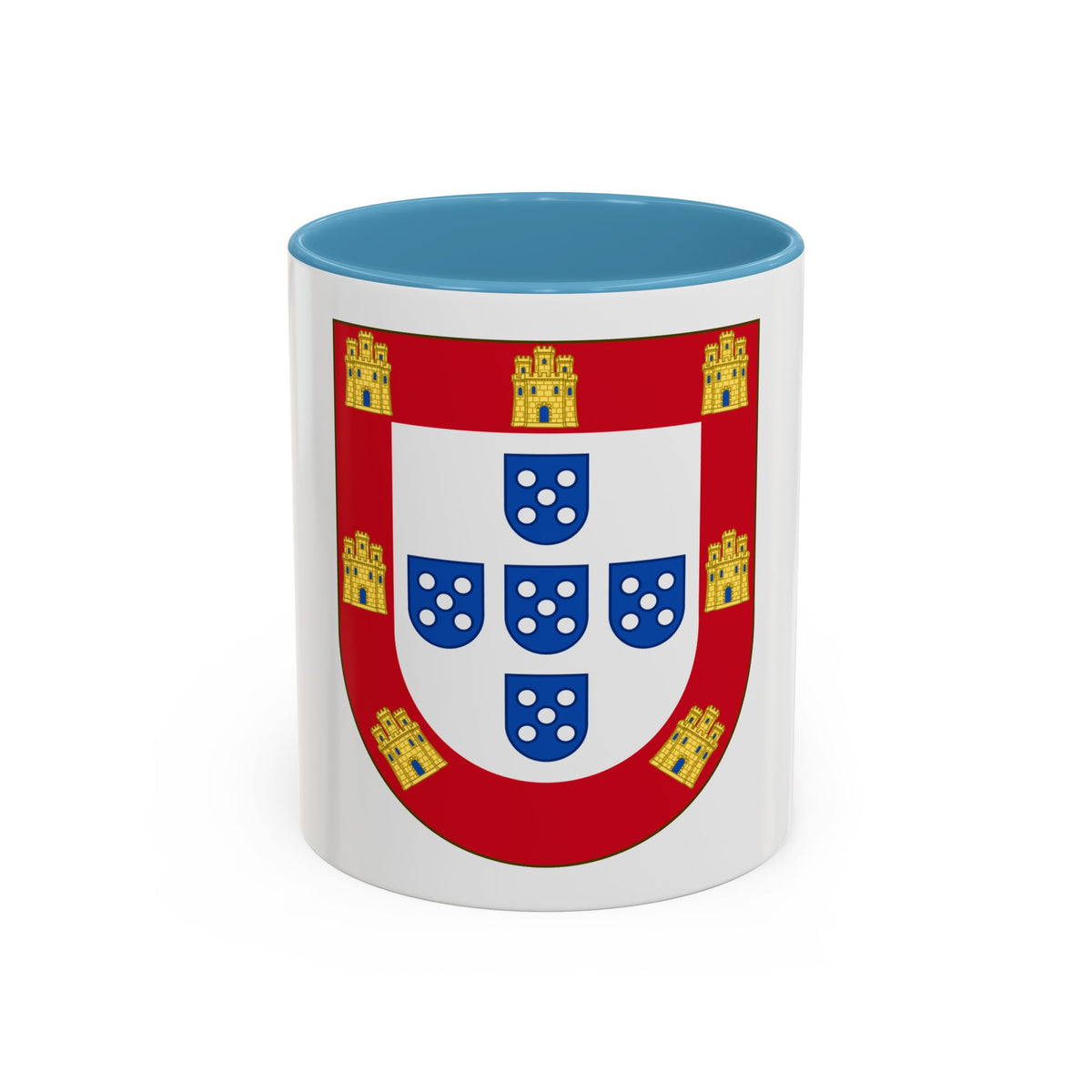 Royal Arms of Portugal - Accent Coffee Mug