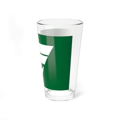 Flag of Nishimeya Aomori (Japan) Pint Glass 16oz